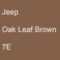 Preview: Jeep, Oak Leaf Brown, 7E.